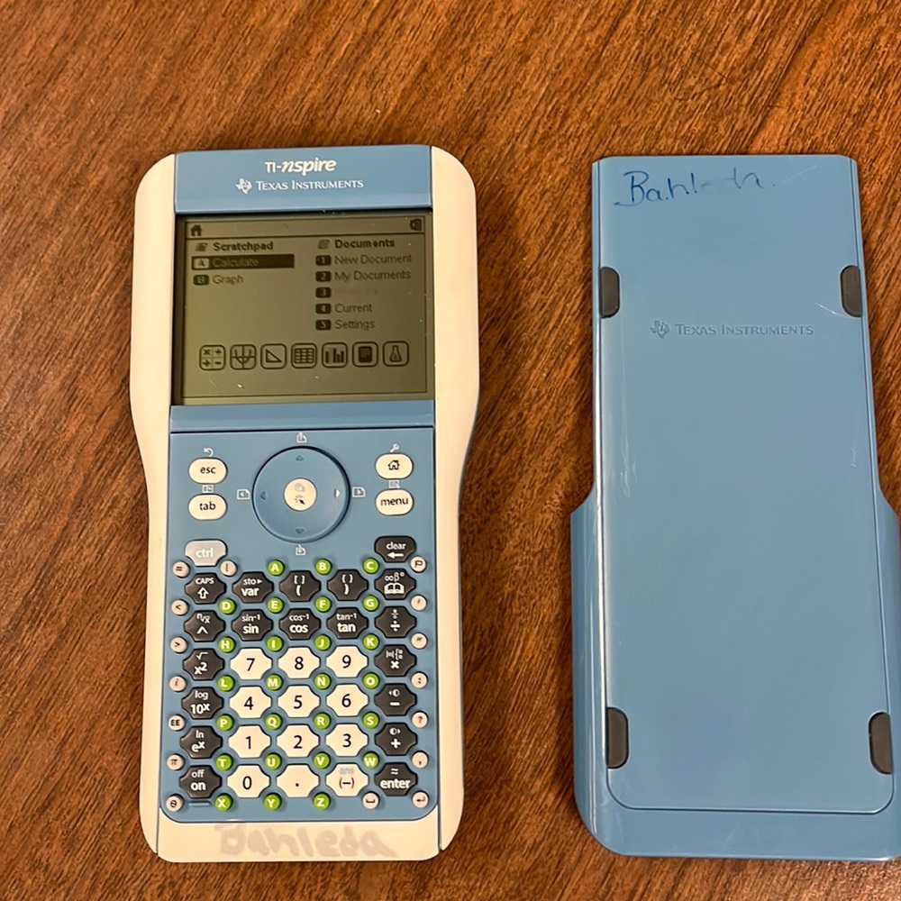TI Inspire calculator.